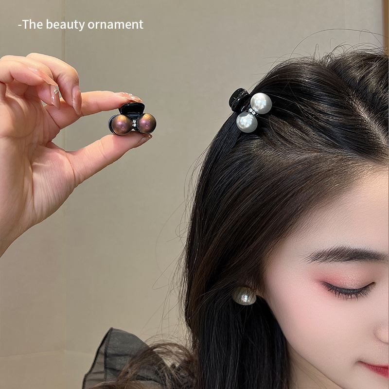 高级感珍珠小抓夹女百搭刘海