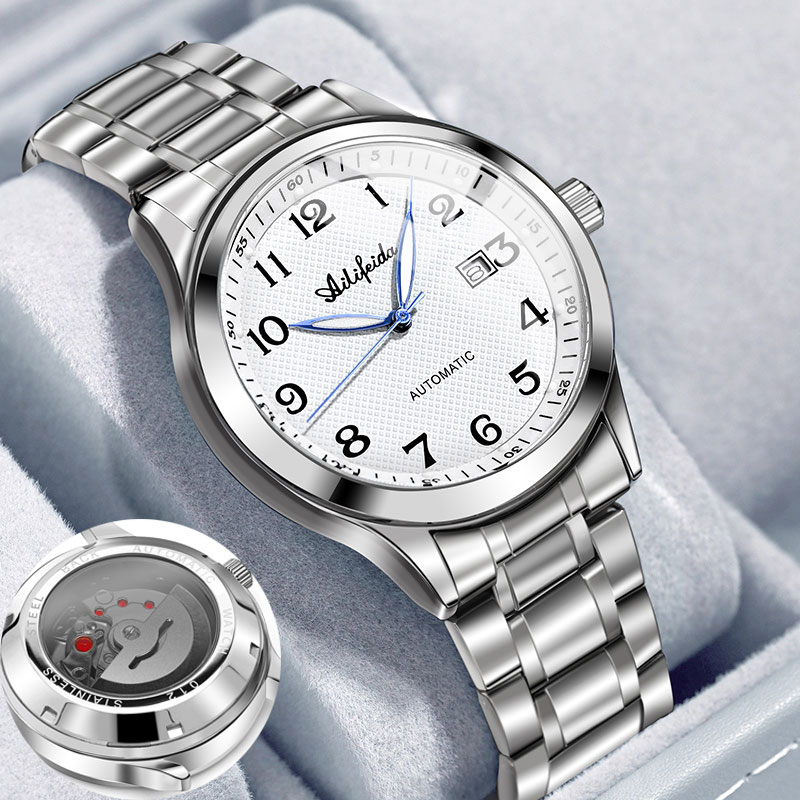 经典名匠全自动纯机械手表男镂空