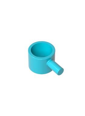 高砖积木零件GDS-2041配件小锅兼容4529小颗粒MOC拼插散件