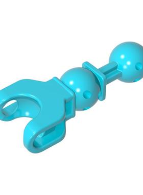 高砖积木零件GDS-1207配件2x5 球连接件兼容90609小颗粒拼插散件