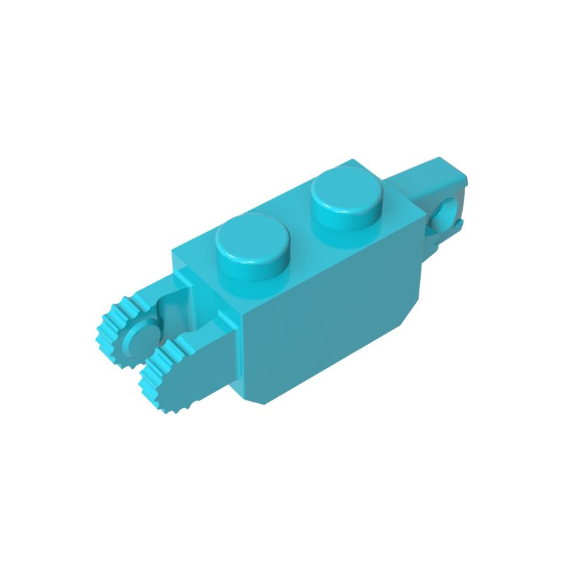 高砖积木零件GDS-1119配件1x2兼容30386小颗粒MOC拼插散件