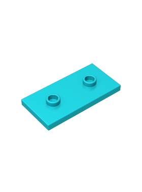 高砖积木零件GDS-90201配件2x4 八转二板兼容小颗粒MOC拼插散件