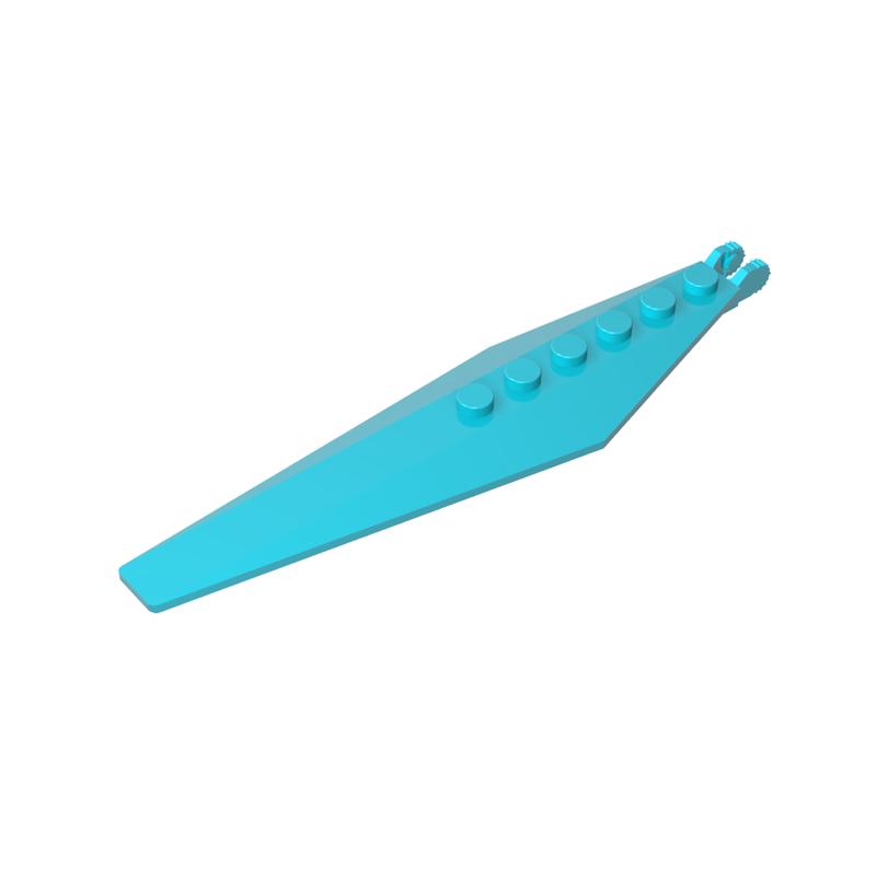 高砖积木零件GDS-M195配件1x12 楔形铰链件兼容57906MOC拼插散件