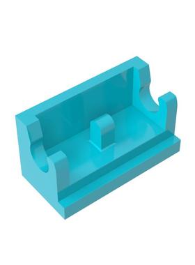 高砖积木零件GDS-829配件1x2 铰链底座兼容3937小颗粒MOC拼插散件