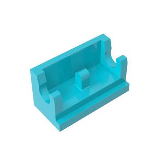 高砖积木零件GDS 铰链底座兼容3937小颗粒MOC拼插散件 829配件1x2