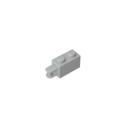 高砖积木零件1x2单侧铰链砖