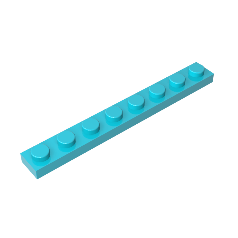 高砖积木零件GDS-506配件1x8 板兼容3460小颗粒MOC拼插散件
