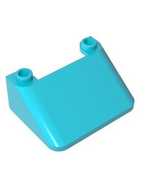 高砖积木零件GDS-1513配件4x3x1挡风玻璃兼容57783小颗粒拼插散件