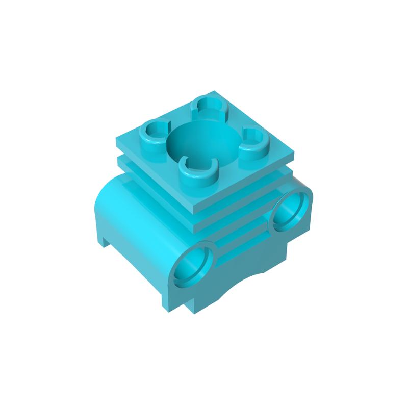 高砖积木零件GDS-1148配件引擎汽缸盖兼容2850小颗粒MOC拼插散件