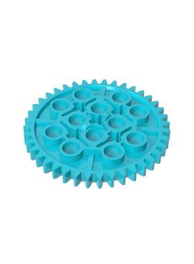 高砖积木零件GDS-1099配件40齿齿轮 外径41.7兼容3649MOC拼插散件