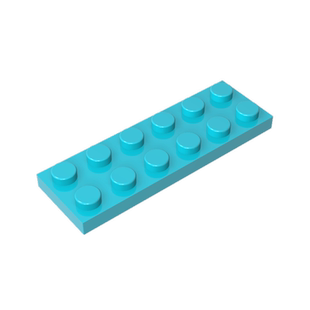 高砖积木零件GDS-512配件2x6 板兼容3795小颗粒MOC拼插散件