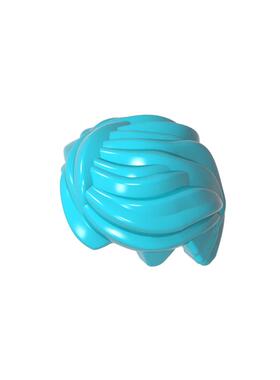 高砖积木零件GDS-M113配件男孩人仔头发兼容43753小颗粒拼插散件