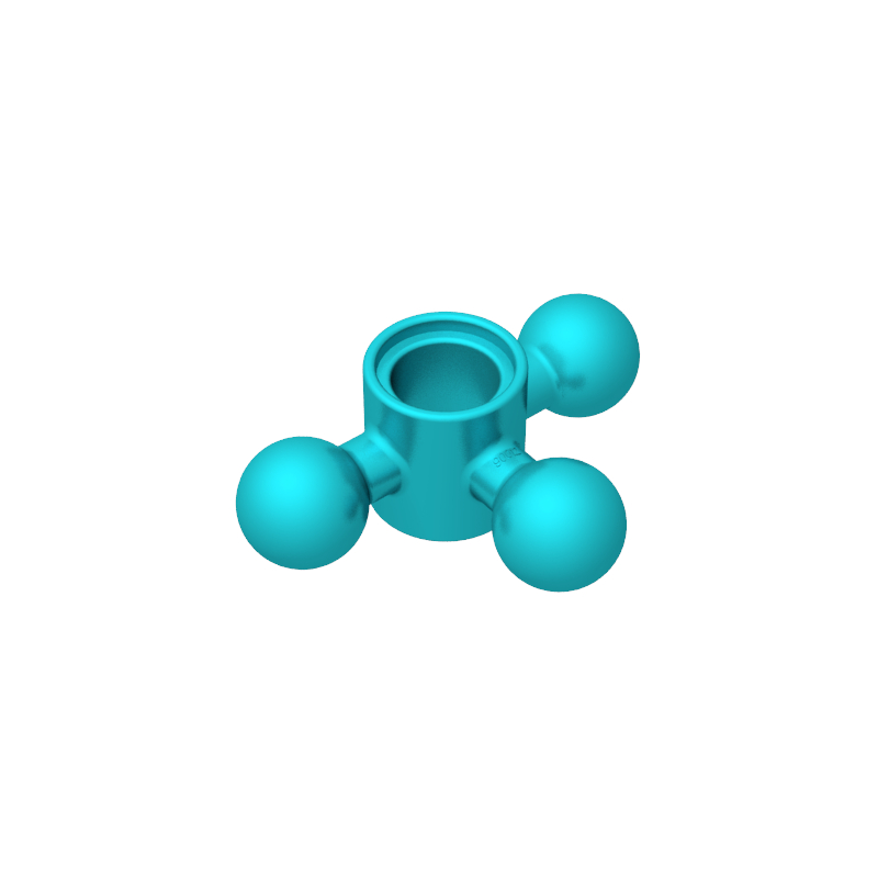 高砖积木零件GDS-90012配件三球 转向球装置兼容15460MOC拼插散件