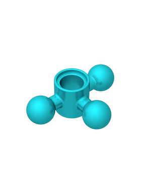 高砖积木零件GDS-90012配件三球 转向球装置兼容15460MOC拼插散件