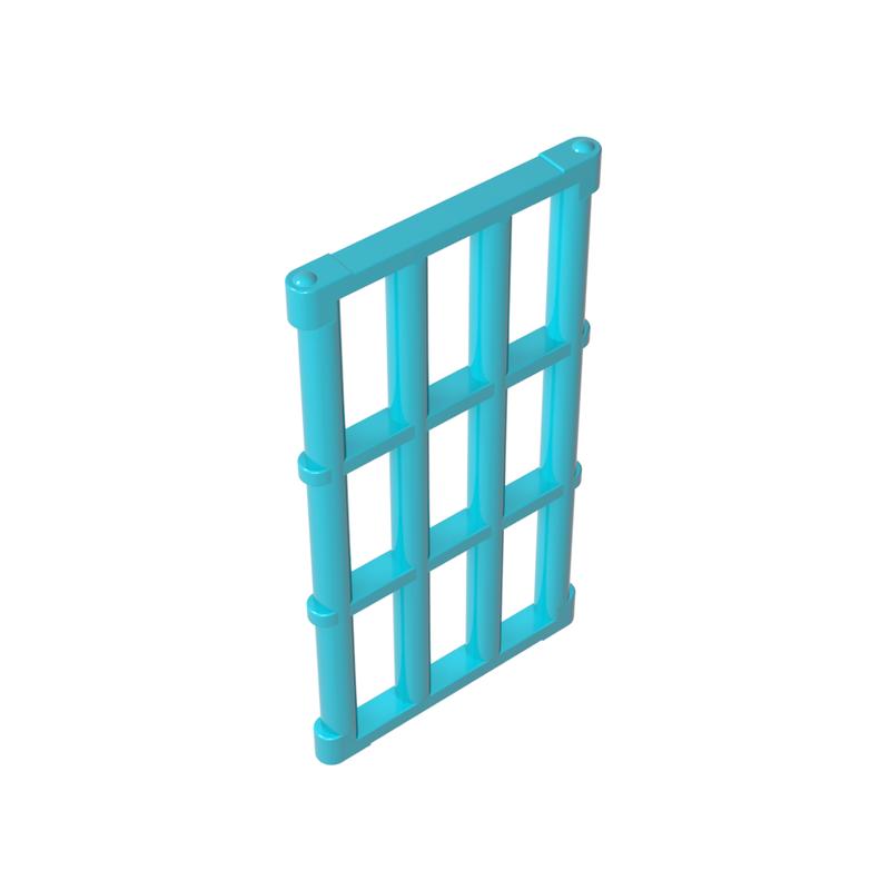 高砖积木零件GDS-875配件1x4x6 栅栏兼容92589小颗粒MOC拼插散件