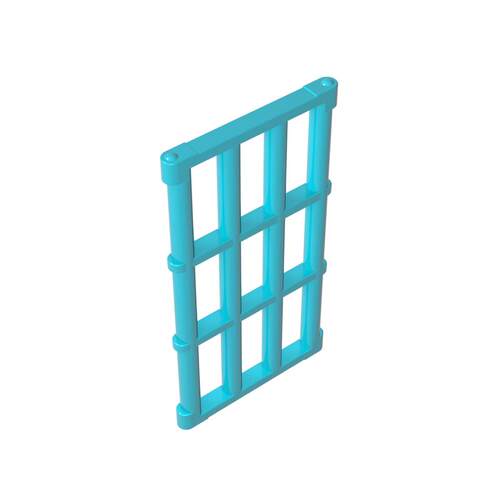 高砖积木零件GDS-875配件1x4x6 栅栏兼容92589小颗粒MOC拼插散件