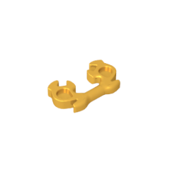 高砖积木零件GDS-M4631配件麋鹿角装饰件兼容11437小颗粒MOC散件