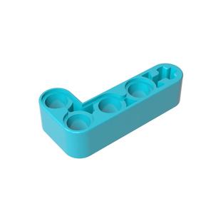 兼容32140拼插散件 厚 高砖积木零件GDS 671配件2x4L形带轴栓孔臂