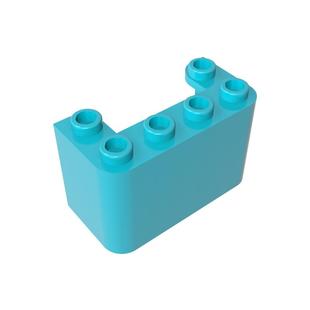 高砖积木零件GDS 挡风玻璃飘窗兼容4594小颗粒散件 1156配件2x4x2