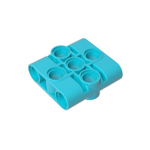高砖积木3x3孔臂栓连接件