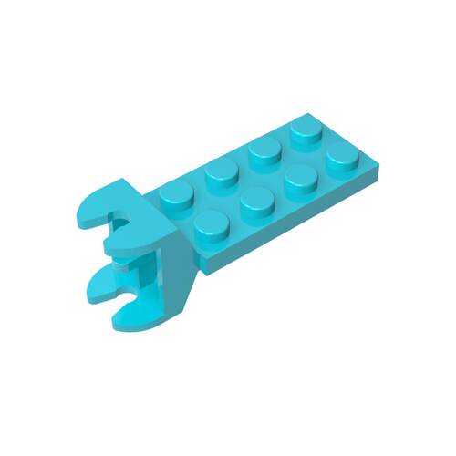 高砖积木零件GDS-1136配件2x4铰链板兼容3640小颗粒MOC拼插散件