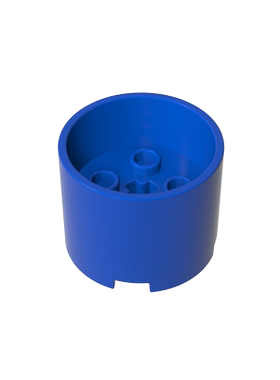 高砖积木GDS-90288 圆形3x3x2带凹陷中心和轴孔兼容73111 MOC散件