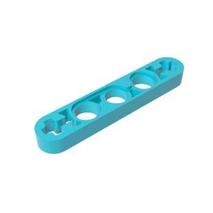 高砖积木零件GDS-691配件1x5 带轴栓孔臂(薄)兼容11478小颗粒散件