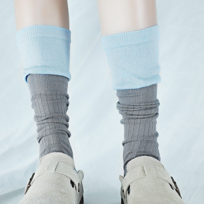 长筒袜秋冬春夏小皮鞋