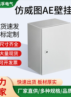 出口型仿威图控制柜AE电箱明装基业箱IP65配电箱户外防雨强布线箱