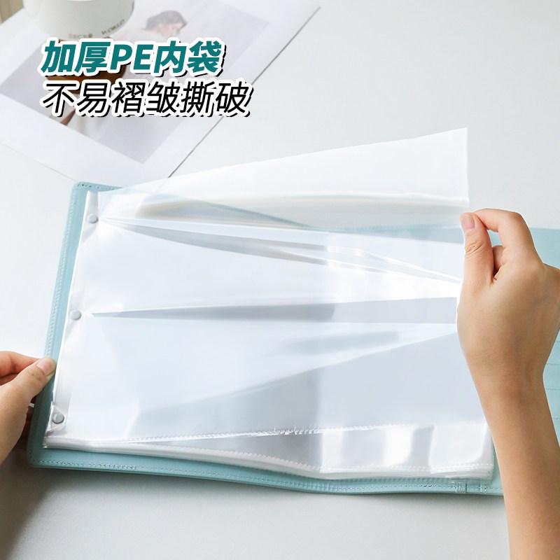 皮质病案收纳册病理收纳袋病例病案本收纳医院检查报告收纳册CT化