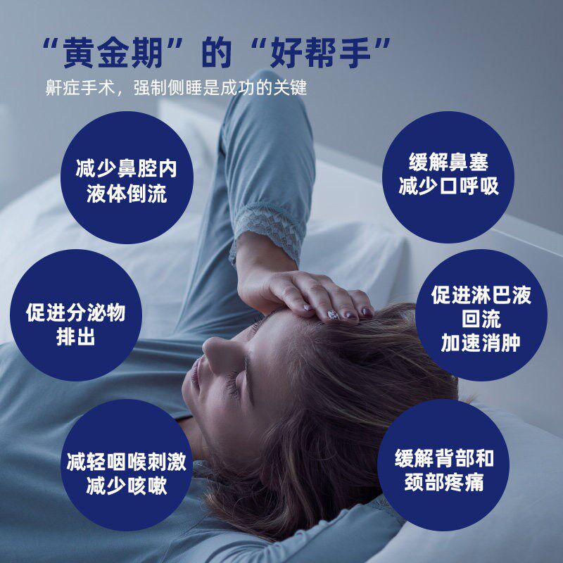 添眠侧睡枕Z10 加厚加高枕头深睡枕分区枕环保护颈椎打呼噜打鼾