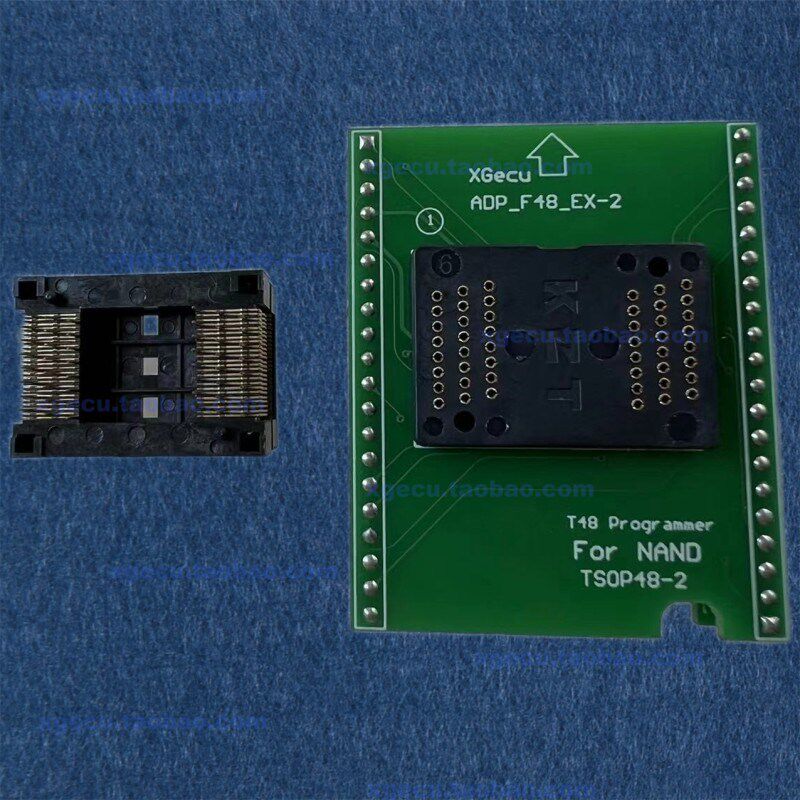 TSOP48 NAND适配座 ADP_F48-EX-2 烧录测试座 T48编程器专用