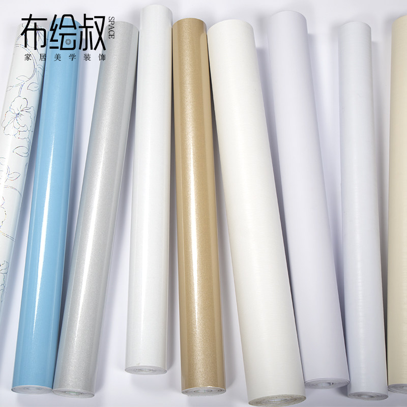 白色厨房橱柜门鞋衣柜子贴纸防水防油贴膜家具翻新自粘墙纸可擦洗