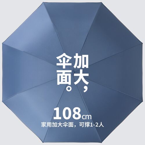 渐变自动车载反向伞双层加大加固加厚抗风长柄大号雨伞女晴雨两用