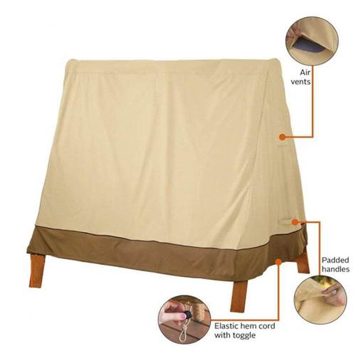 花园庭院露台A型秋千罩 户外防尘防水防晒秋千罩