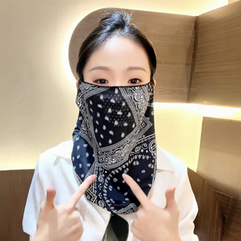 丝巾系脖高级感轻奢风夏