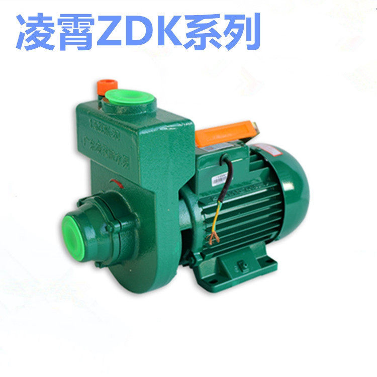 广东凌霄1.5zdk-20t大流量1.5寸2寸口径自吸泵农用灌溉抽水泵水机