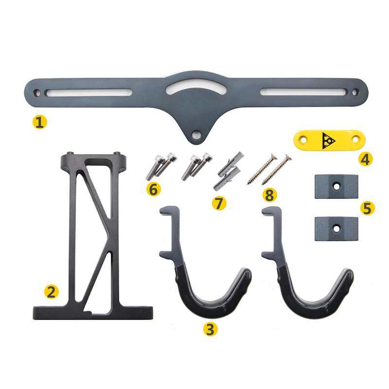 TOPEAK山地公路折叠通用自行车挂架墙壁展示挂壁停车架悬挂勾配件