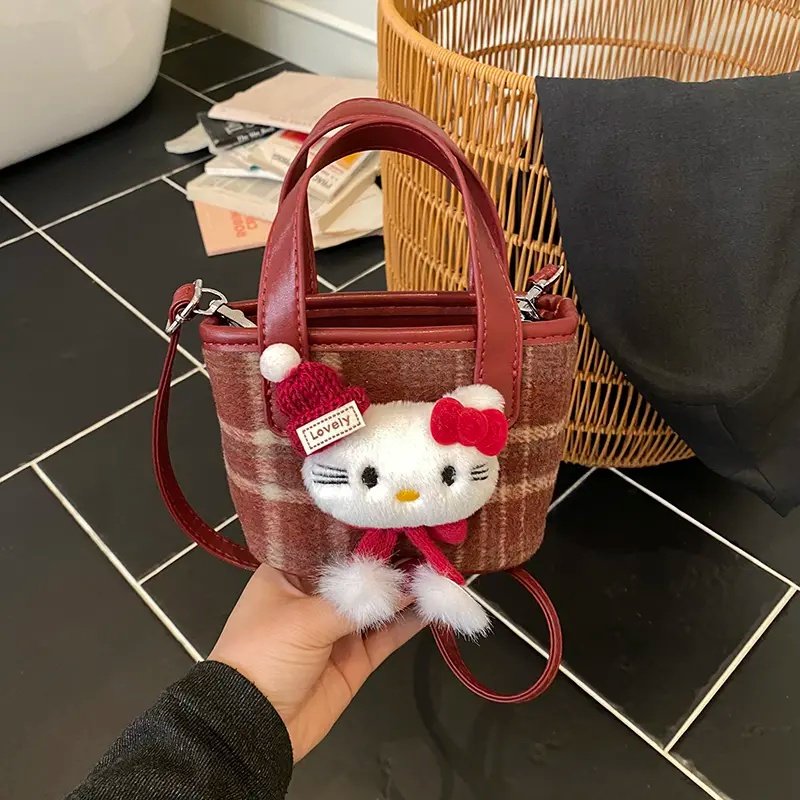 儿童包包2026马年小红包女童宝宝毛呢格子手提包小女孩拜年斜挎包,童装/婴儿装/亲子装,包包,淘宝优惠券,粉丝福利购,淘宝优惠卷