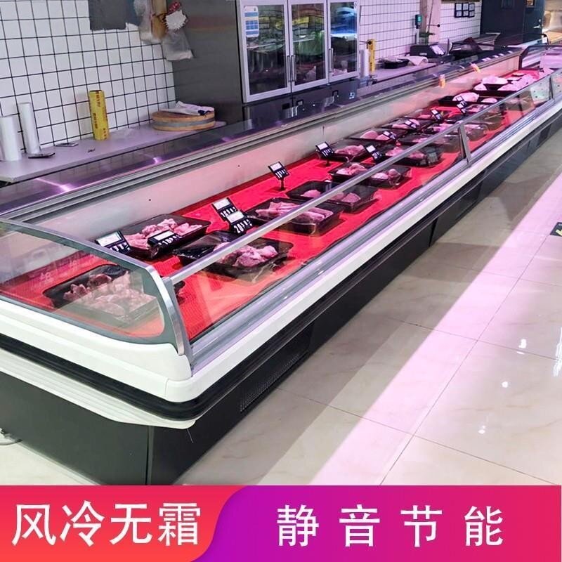 鲜肉柜冷鲜A肉展示柜肉类保鲜柜卧式商用猪肉熟食冷藏柜寿司柜风