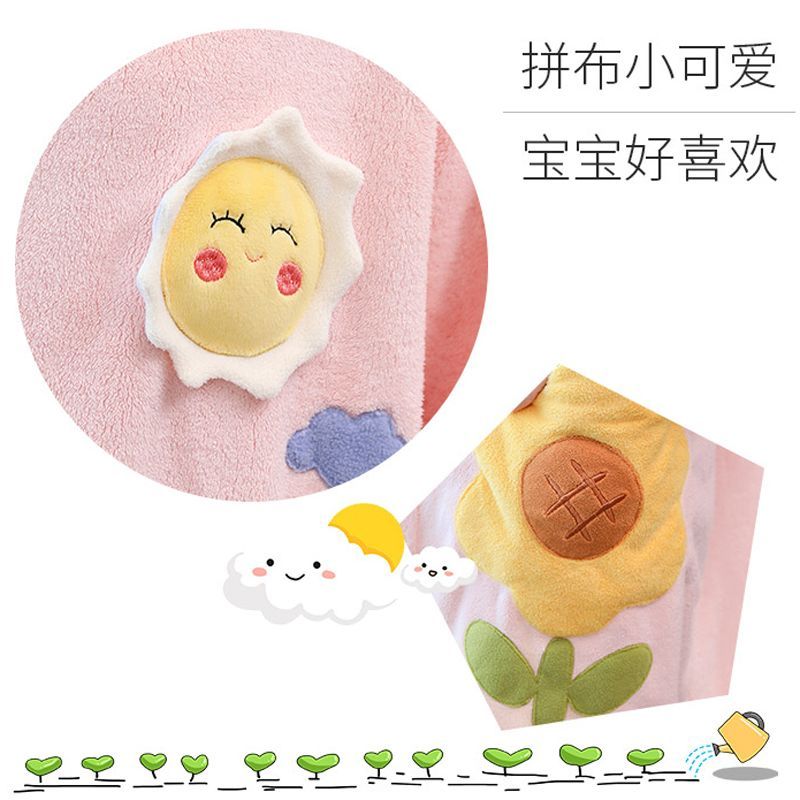 浴袍儿童斗篷带帽可穿式