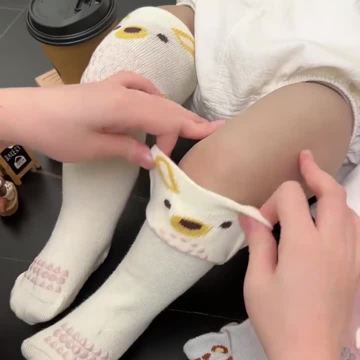 长筒袜秋冬婴儿无骨防滑
