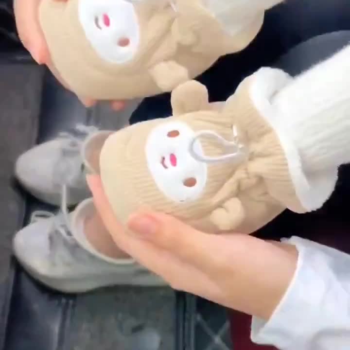 婴儿鞋秋冬季加厚保暖软