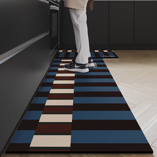 硅藻泥厨房地垫防滑防油吸水垫门口耐脏脚垫厨房专用可擦免洗地毯