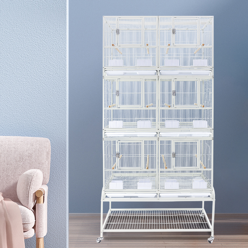 达洋直营 大型群鸟笼繁殖笼三层鹦鹉笼大号配对笼玄凤虎皮牡丹A47