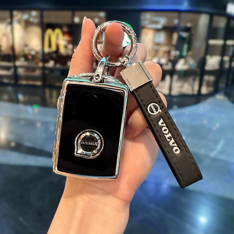 适用沃尔沃XC60钥匙套XC90/XC40车S60L/V90扣V60/S90C汽车包扣壳