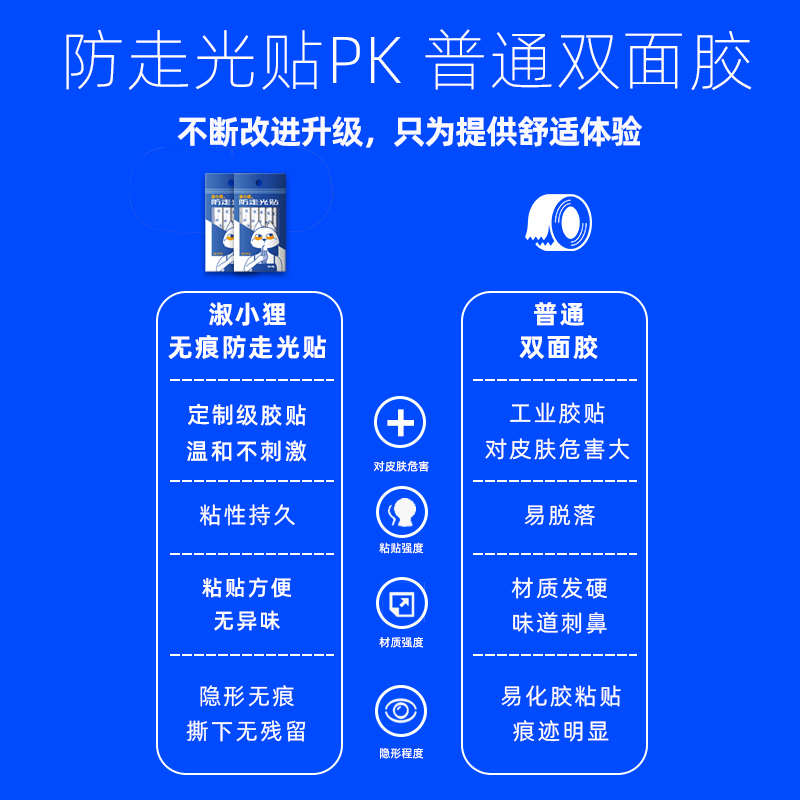 防走光贴领口太低神器隐形防漏衣服贴胸口裙子女防汗防滑固定贴片