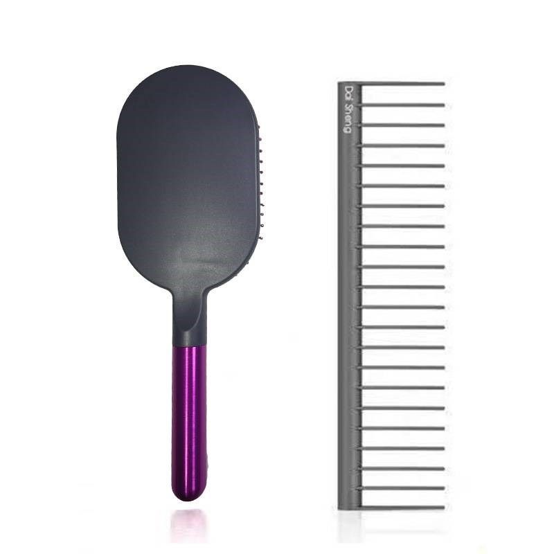 一件源头工厂气垫梳按摩美发气囊梳宽齿梳防静电两件套装