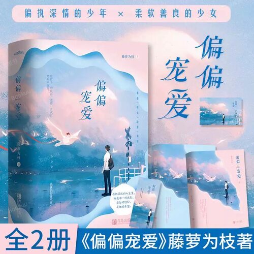 【官方正版】偏偏宠爱小说正版全套上下2册无删减 藤萝为枝著 都市爱情小说青春小说言情小说校园爱情文晋江文学小说畅销书籍 现货