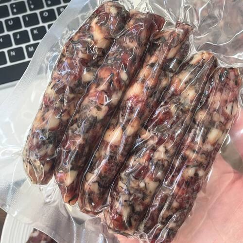 梅干菜香肠腊肠手工制作农家妈香肠新鲜猪肉风干肠纪正宗金华香肠